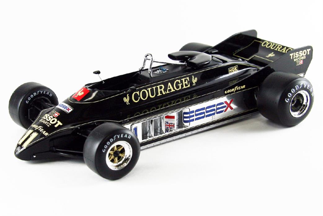 Ebbro 1/20 E010 Team Lotus Type 88 B Courage 1981 F1 Car Kit