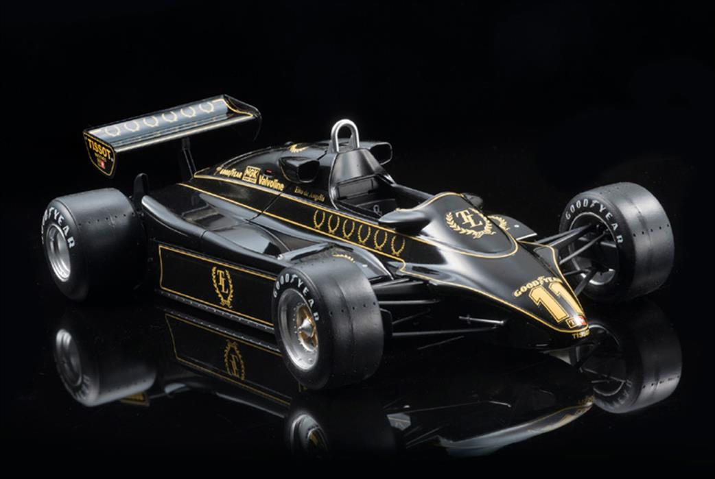 Ebbro E012 Team Lotus Type 91 1982 F1 Car Kit 1/20