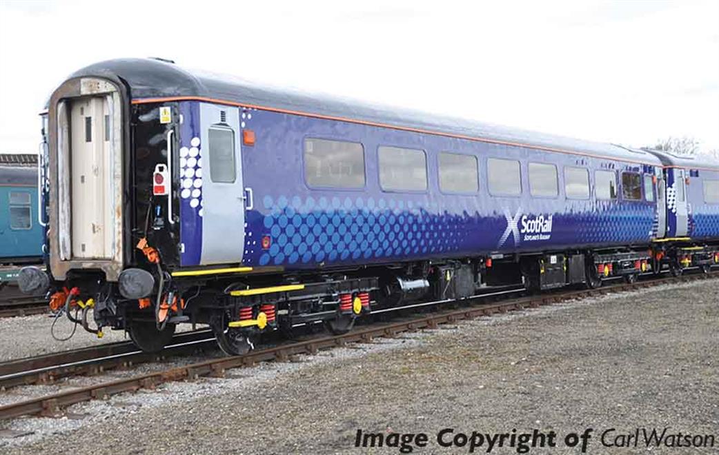 Bachmann 39-680 ScotRail Mk2F TSO Air Conditioned Second Class Coach Saltire Livery OO