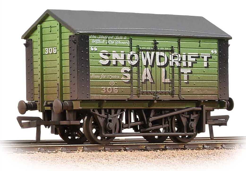 Bachmann OO 33-182A Snowdrift Salt Covered Salt Wagon Weathered