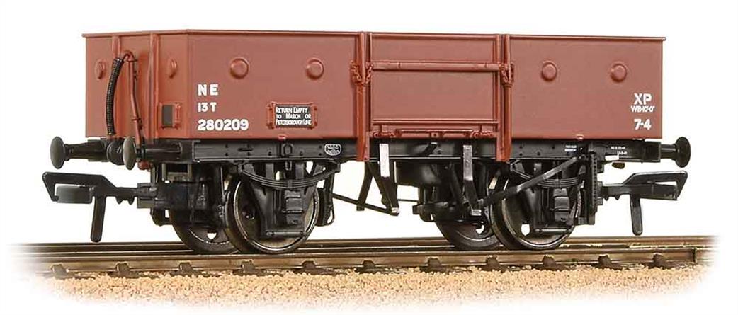 Bachmann 38-331 LNER Steel Bodied Open Wagon with Chain Pockets LNER Grey OO