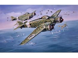 Airfix A04007V 1/72nd Savoia Marchetti SM79 Aircraft KitNumber of Parts 102    Length 229mm     Width 33mmDUE MAR-20