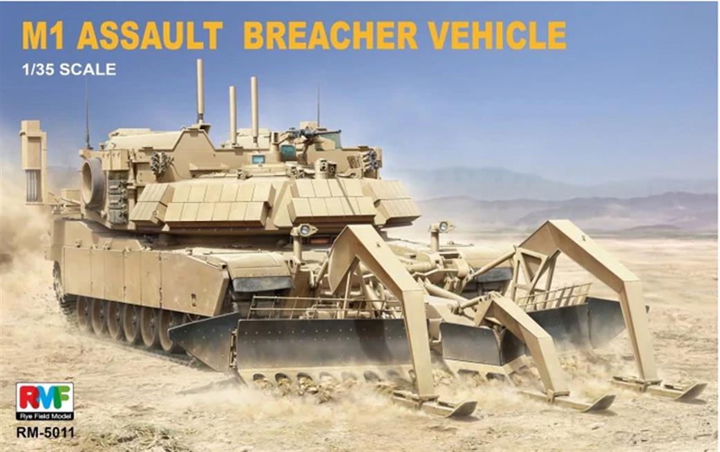 Rye Field Model 1/35 RM-5011 US M1 Assault Breacher Vehicle Kit