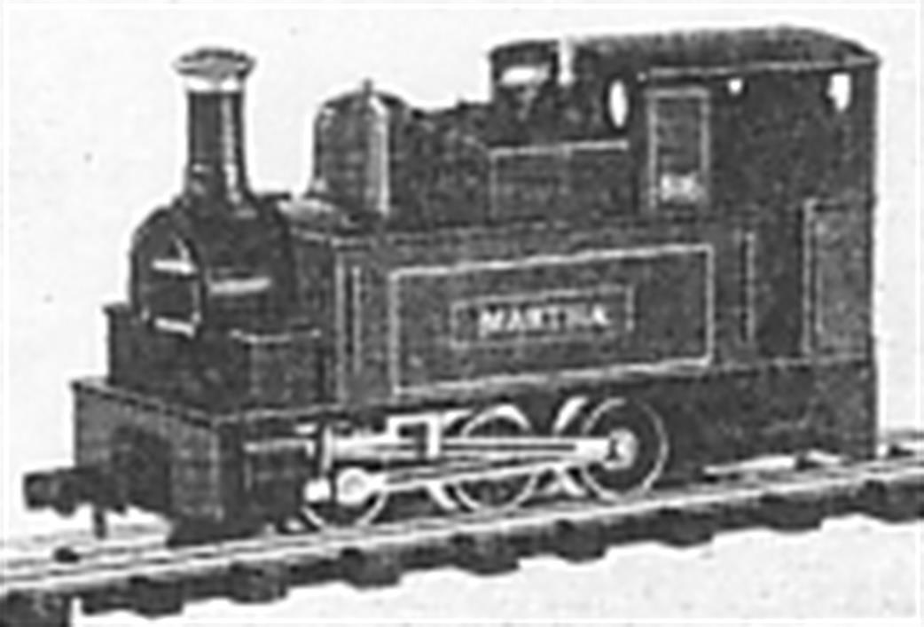 GEM OO9 9004 Varikit B Freelance Side Tank Narrow Gauge Locomotive Body Kit