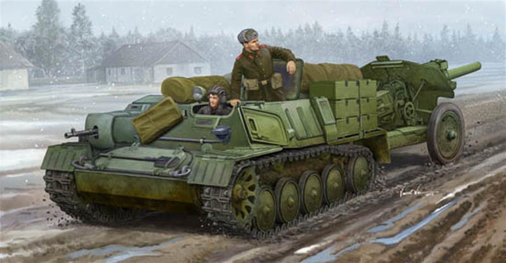 Trumpeter 1/35 09509 Soviet AT-P Artillery Tractor Kit