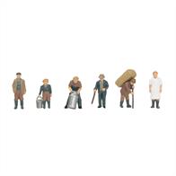 Pack of 6 farming figures.