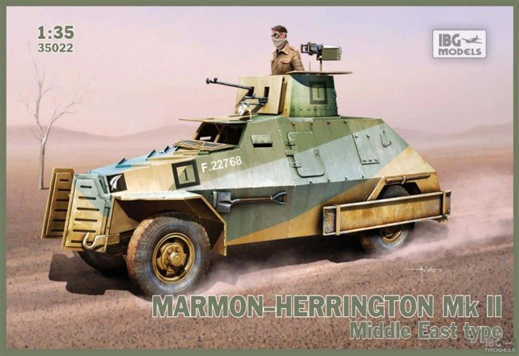 IBG Models 1/35 35022 Marmon-Herrington Mk.II ME Type Middle East Kit