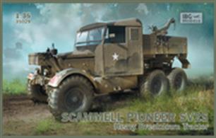 IBG Models 35029 1/35 Scale Scammell Pioneer SV/2S Heavy Breakdown TractorThe kit is supplied with clear plastic parts for glazing etc, etched brass parts for fine detailing, a wire rope for the winch, decals for various versions and full step by step instructions.Glue and paints are required