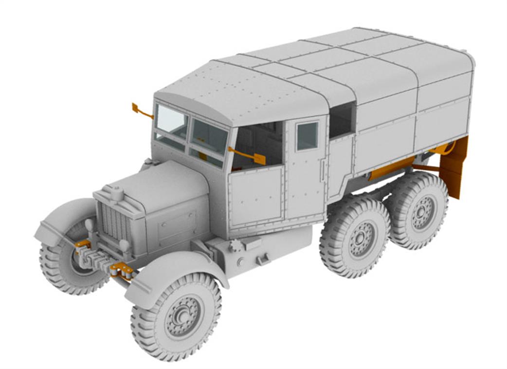 IBG Models 1/72 72078 Scammell Pioneer  R100 Artillery Tractor Kit