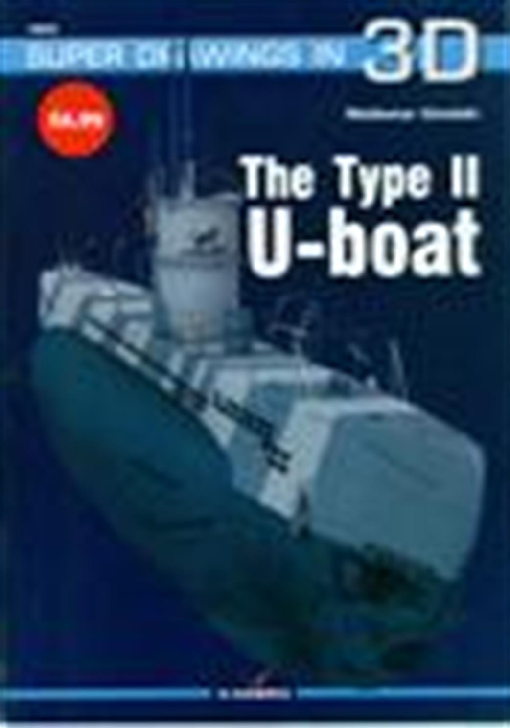 9788362878642 Type II U-Boat Super Drawing in 3D by Waldemar Goralski