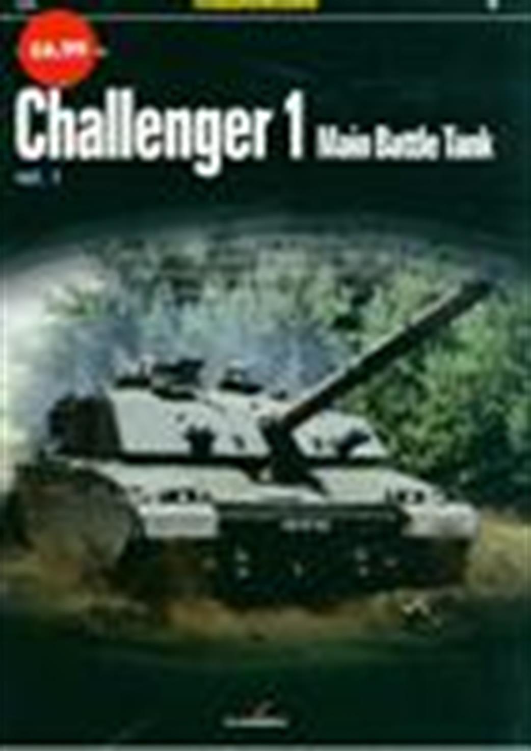 9788362878956 Challenger 1 Main Battle Tank Book by W Nieweglowski & L Gladysaik