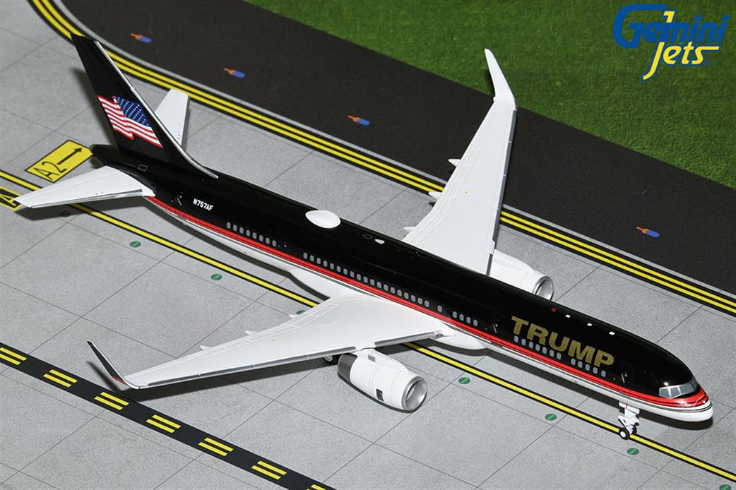 Gemini Jets 1/200 G2TRU1203 Trump Boeing B757-200W N757AF Aircraft Model