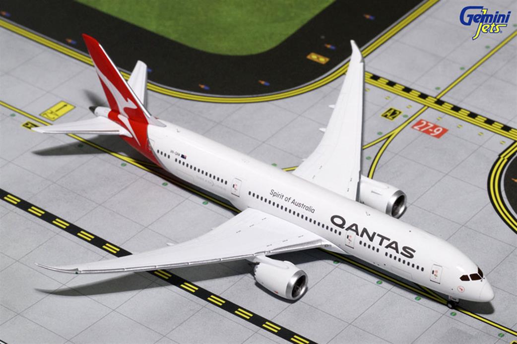 Gemini Jets 1/400 GJQFA1644 Qantas Boeing B787-9 New Livery VH-DRM Aircraft Model