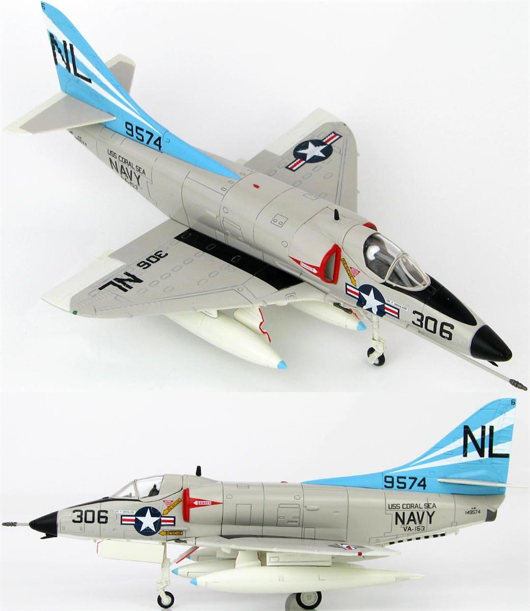 Hobby Master 1/72 HA1428 Douglas A-4C Skyhawk BuNo 149574, VA-153, USS Coral Sea, 1960s