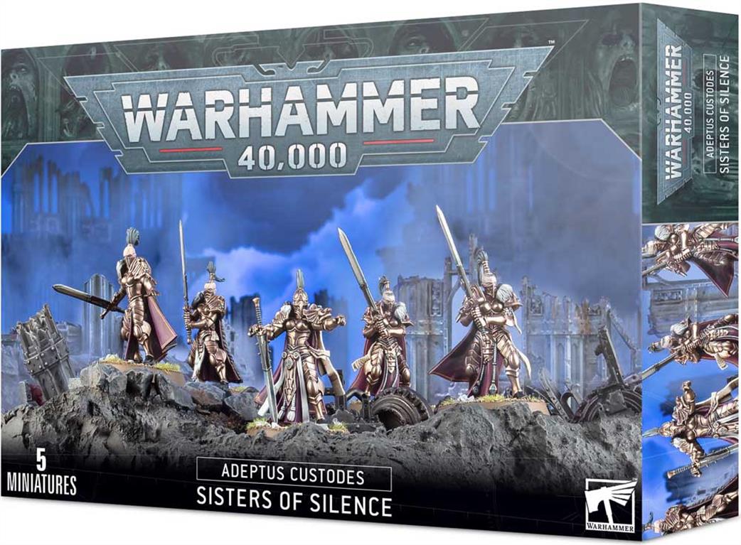 Games Workshop 28mm 01-08 Adeptus Custodes Sisters of Silence