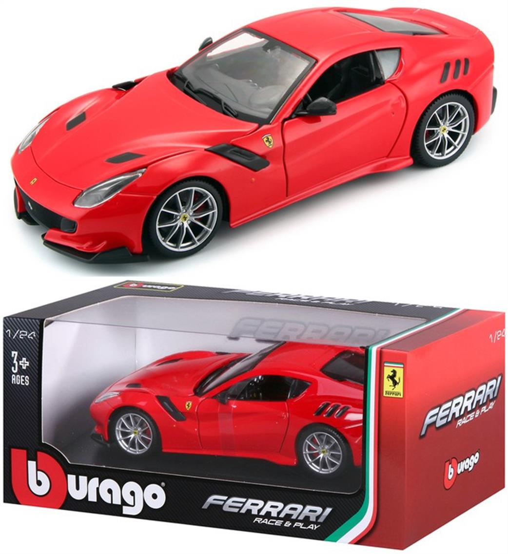 Burago 1/24 B18-26021 Ferrari F12 TDF Car Model