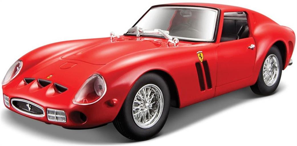 Burago B18-26018 Ferrari 250 GTO Sports Car Model 1/24