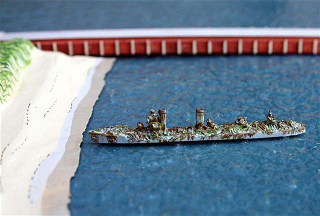 Coastlines 1/1250 CL-SA18 Salvaged WW1 destroyer, V-70 (Scapa Flow 1922)