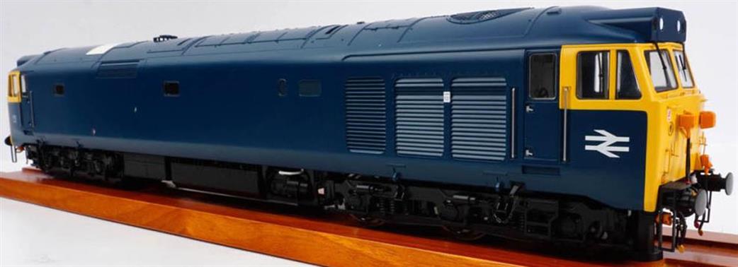 Heljan O Gauge 4020 BR English Electric Class 50 Locomotive BR Blue