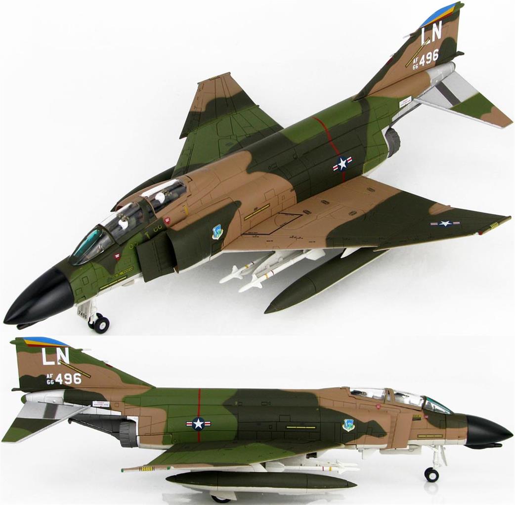 Hobby Master 1/72 HA1978NPQ McDonnell Douglas F-4F Phantom II 66-496, 48th TFW, RAF Lakenheath, 1975