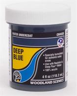 Woodland Scenics CW4530 Water Undercoat - Deep BlueSeal your base and add colour all at once! Specially formulated to represent authentic colours on the Forel-Ule Scale, Water Undercoat lays a base for creating dark depths to shallow shorelines, and underwater scenes for any aquatic ecosystem. Create customized colours by mixing Water Undercoat together.Further information and demonstration videos can be found on Woodland Scenics website.
