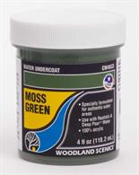 Woodland Scenics CW4533 Water Undercoat - Moss GreenSeal your base and add colour all at once! Specially formulated to represent authentic colours on the Forel-Ule Scale, Water Undercoat lays a base for creating dark depths to shallow shorelines, and underwater scenes for any aquatic ecosystem. Create customized colours by mixing Water Undercoat together.Further information and demonstration videos can be found on Woodland Scenics website.