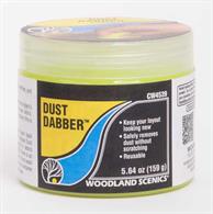 Woodland Scenics CW4539 Dust DabberKeep your models looking new! This reusable Dabber safely removes dust, dirt, and debris from your water features. Also use Dust Dabber on other solid surfaces around your scenes.