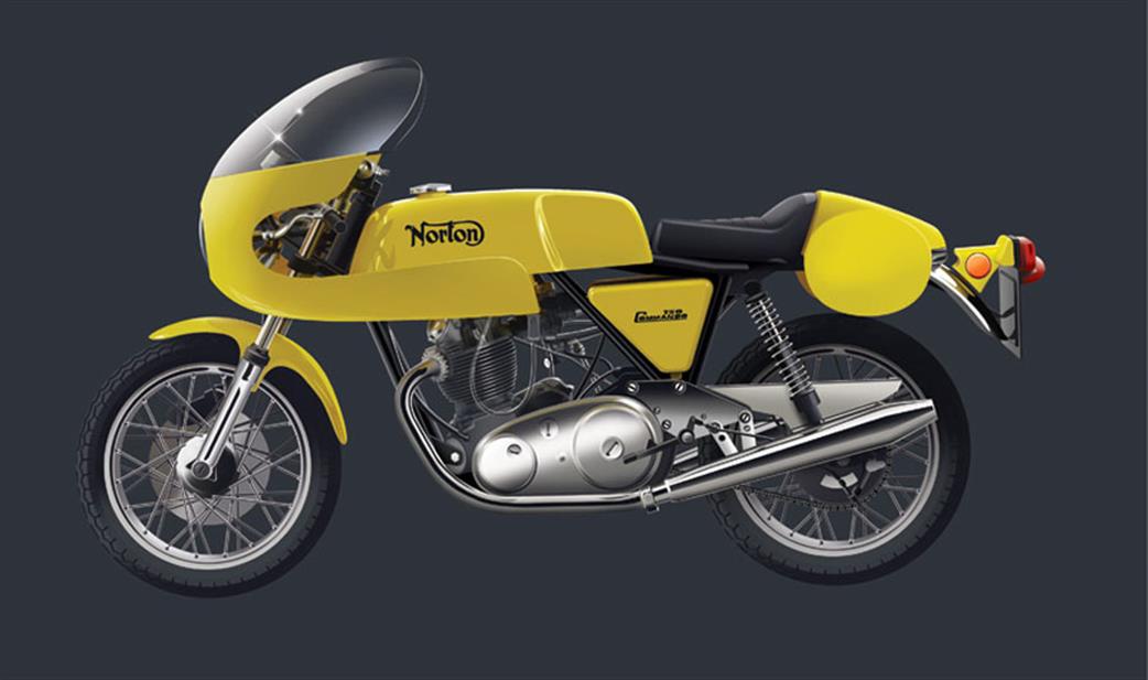 Italeri 1/9 4640 Norton 750 Commando PR Motorbike kit
