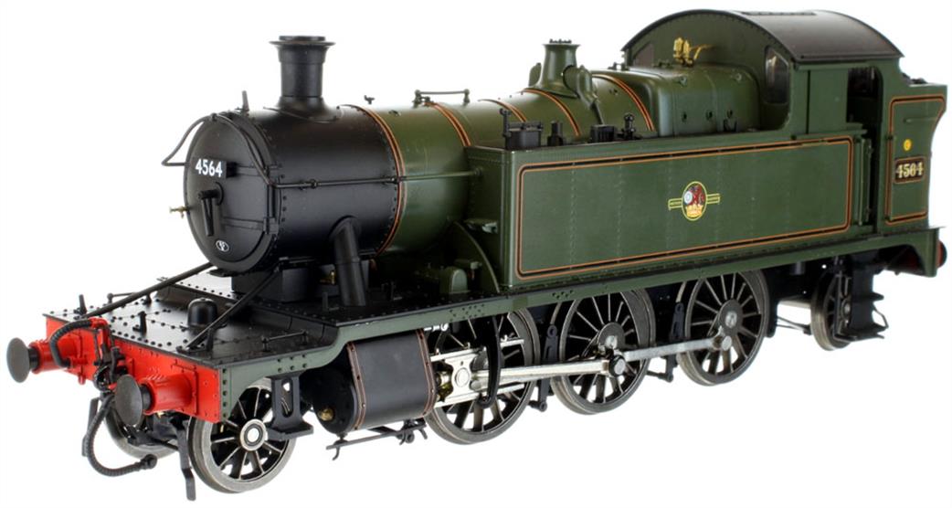 Dapol Lionheart Trains O Gauge LHT-S-4508S BR 4564 GWR 45xx Prairie Lined Green Late Crest DCC & Sound
