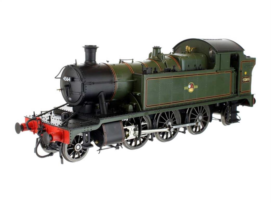 Dapol Lionheart Trains O Gauge LHT-S-4509S UnNumbered 45xx BR Lined Green Late Crest DCC & Sound