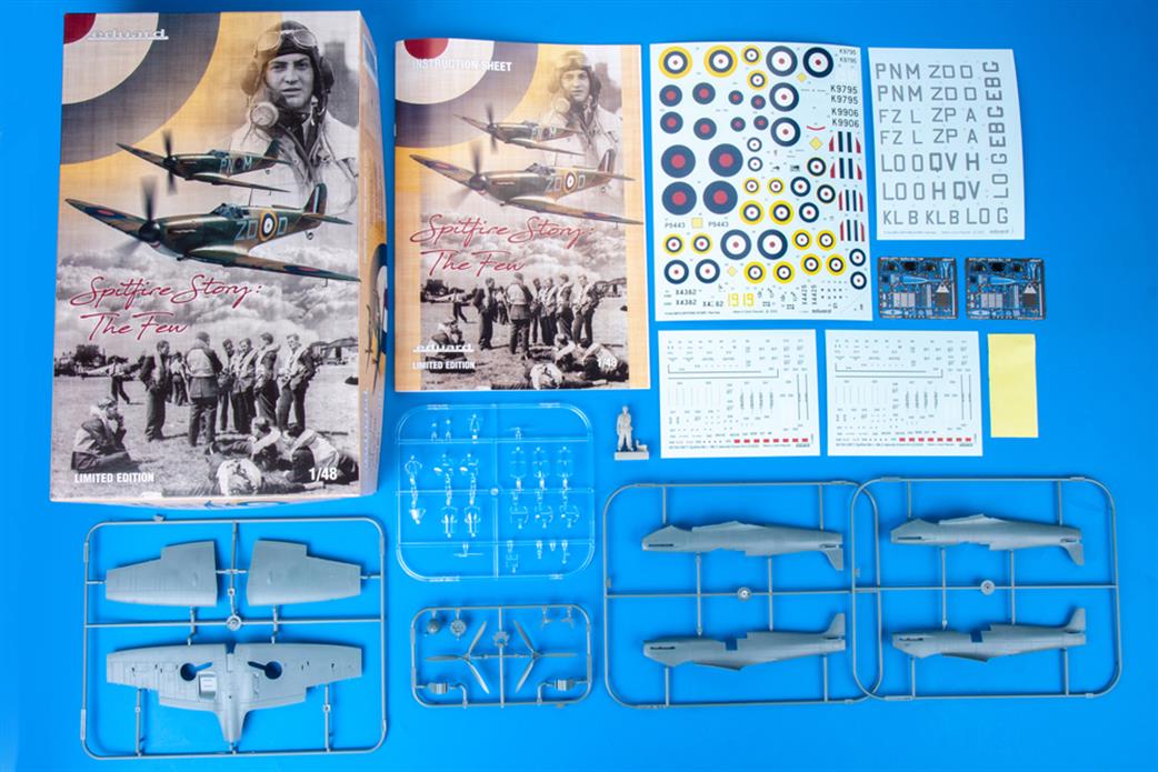 Eduard 1/48 11143 Mark 1 Spitfire Dual Combo The Few Limited Edition Plastic Kit