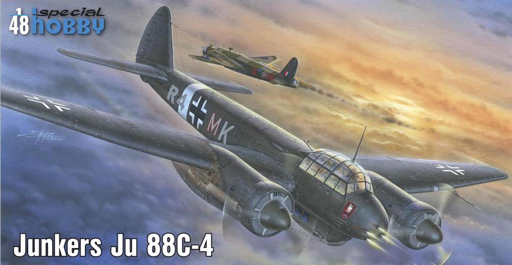 Special Hobby 1/48 SH48177 German Junkers Ju 88C-4 Night Intruder Kit