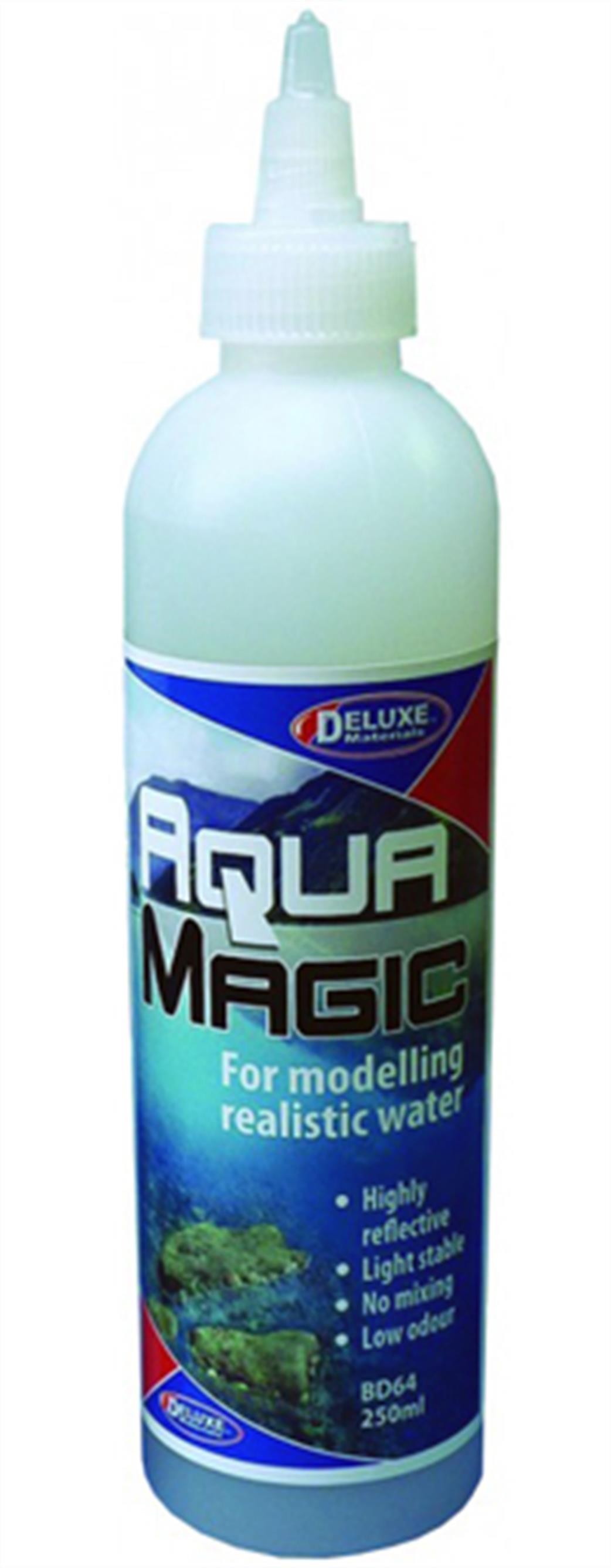 Deluxe Materials BD64 Aqua Magic 250ml for modelling Realistic Water