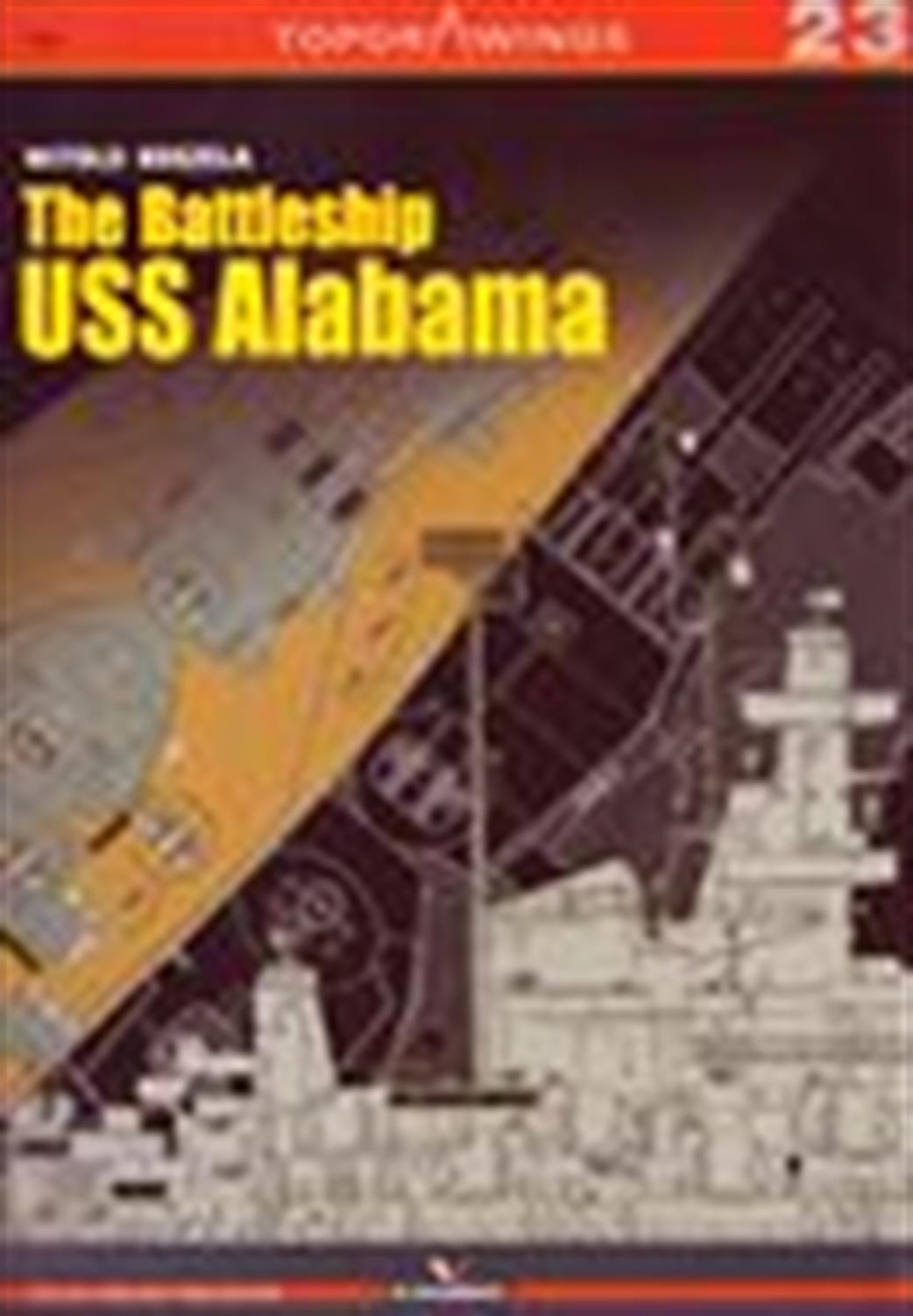 9788364596377 Battleship Uss Alabama Modellers Guide by Witold Koszela