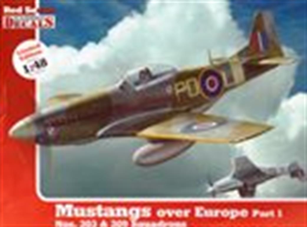 9788362878765 Mustangs Over Europe Part 1 1:48 Scale Reference Book