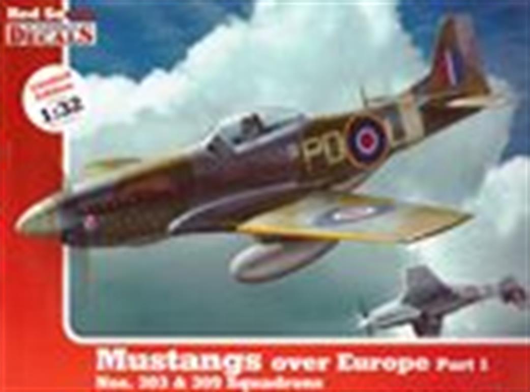 9788362878772 Mustangs Over Europe Part 1 (1:32 Scale)