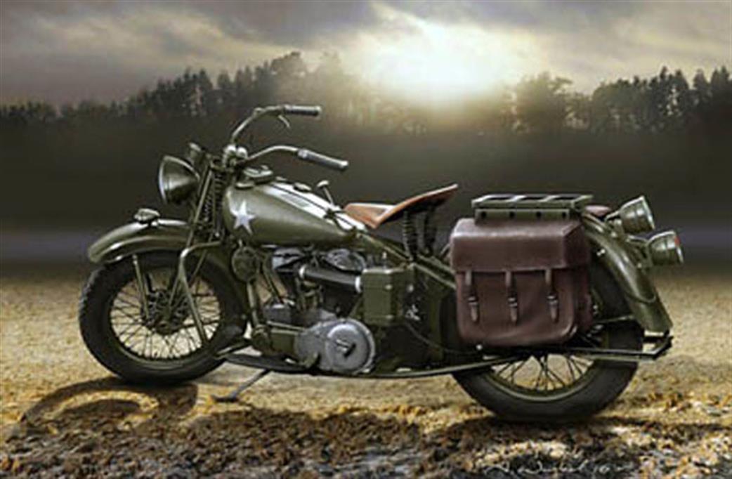 Thunder Model 35003 US Military Motorcycle Indian 741B Motorbike kit 1/35