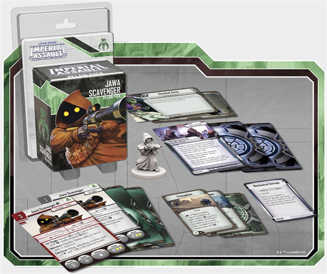Fantasy Flight Games  SWI42 Jawa Scavenger Villain Pack for Star Wars Imperial Assault