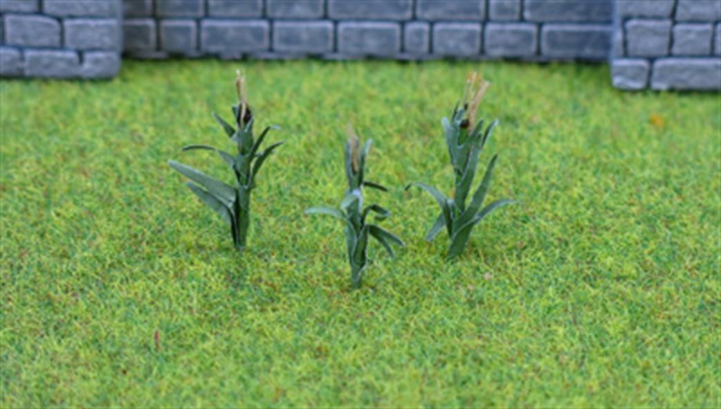 JTT Scenery Products O Gauge 95553 Corn Stalks 2in Height Pack of 28
