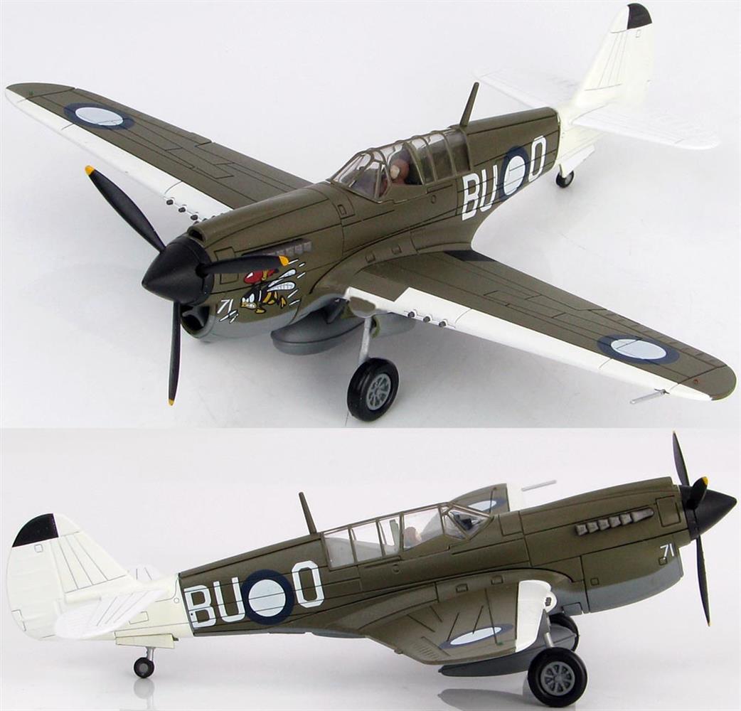 Hobby Master 1/72 HA5505 P-40N Angry Bee BU-O, flown by Lt. Ken Goldring, 80 Squadron, RAAF, Nov 1944