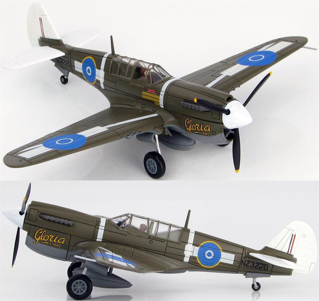 Hobby Master 1/72 HA5506 P-40N Gloria Lyons NZ3220, No.4 Servicing Unit, RNZAF, late 1944