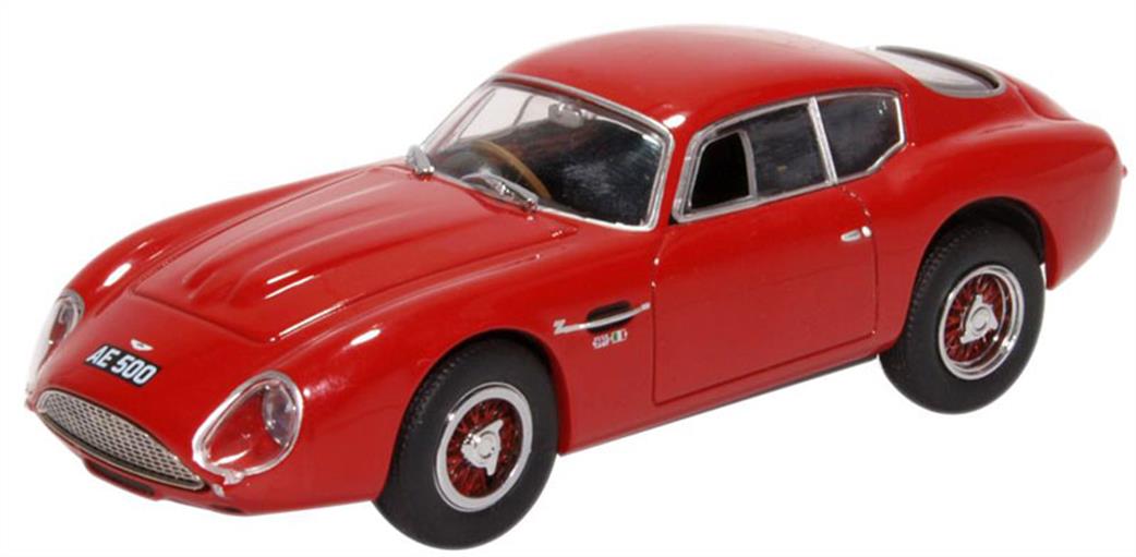 Oxford Diecast 1/43 43AMZ003 Aston Martin DB4GT Zagato Red