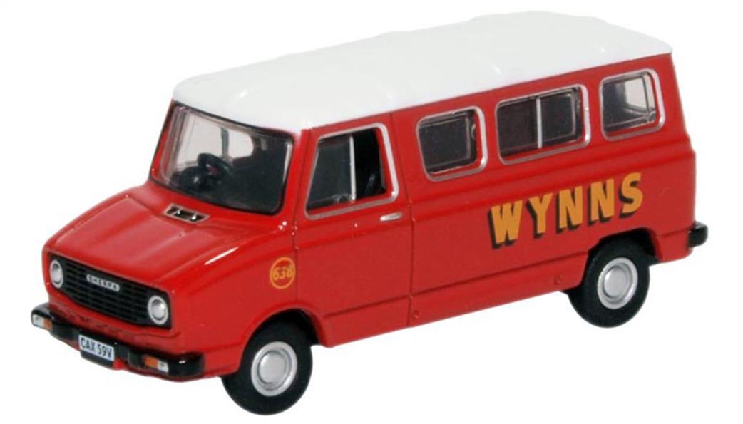 Oxford Diecast 1/76 76SHP006 Sherpa Minibus Wynns
