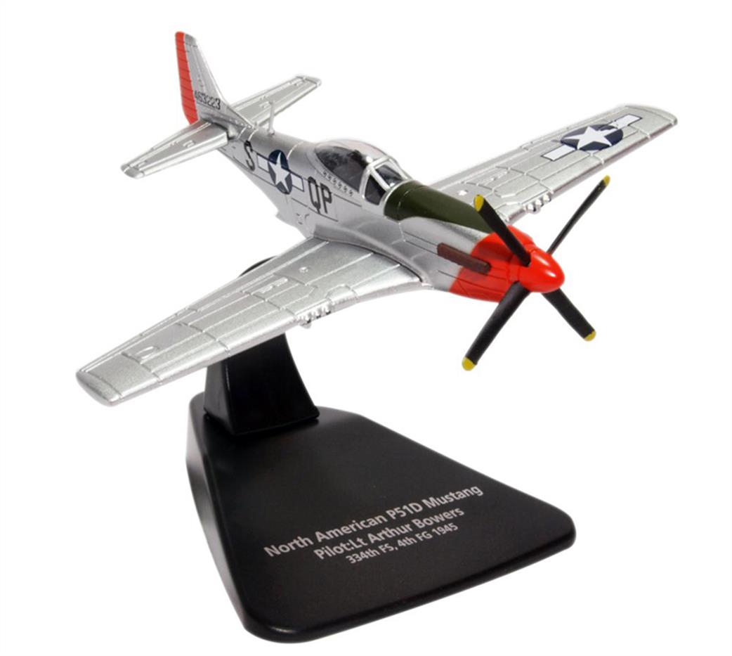 Oxford Diecast 1/72 AC079 P51D Mustang Sweet Arlene - 2nd Lt Arthur Reed Brown