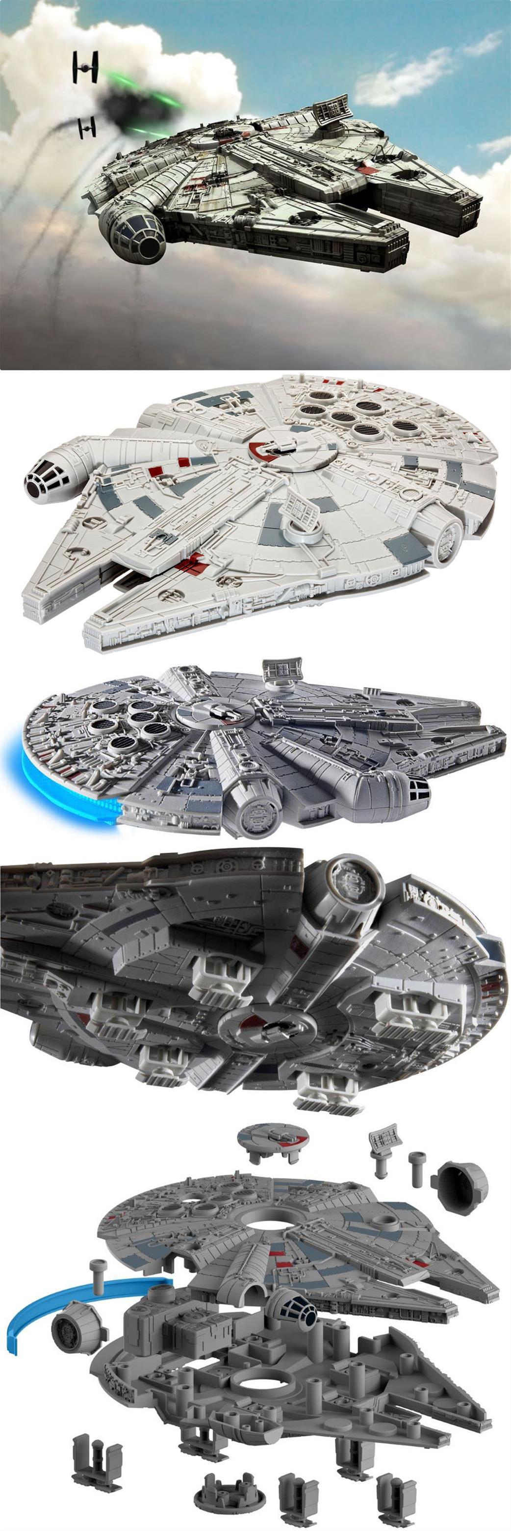 Revell 1/164 06765 Millennium Falcon from Star Wars Episode 8