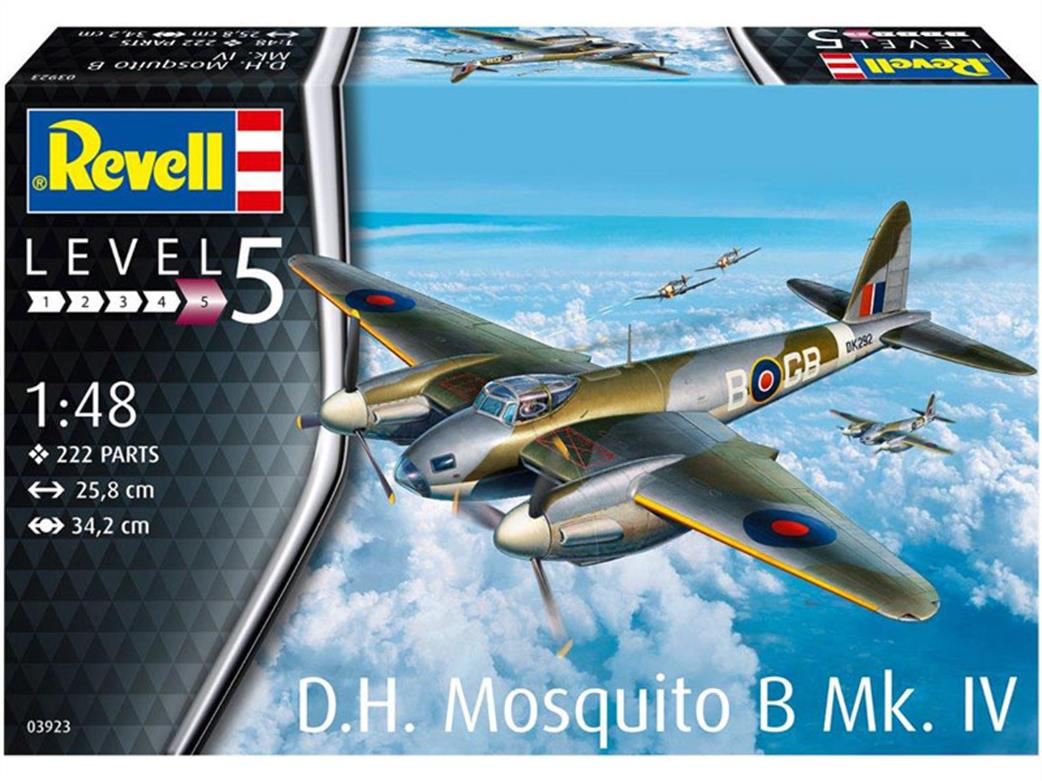 Revell 1/48 03923 D.H. Mosquito RAF Bomber Kit