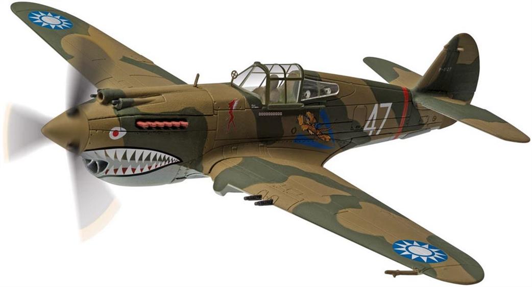 Corgi 1/72 AA28104 Curtiss Hawk 81-A-2 P-8127 Robert 'R T' Smith 3rd Sqn Kunming China June 42