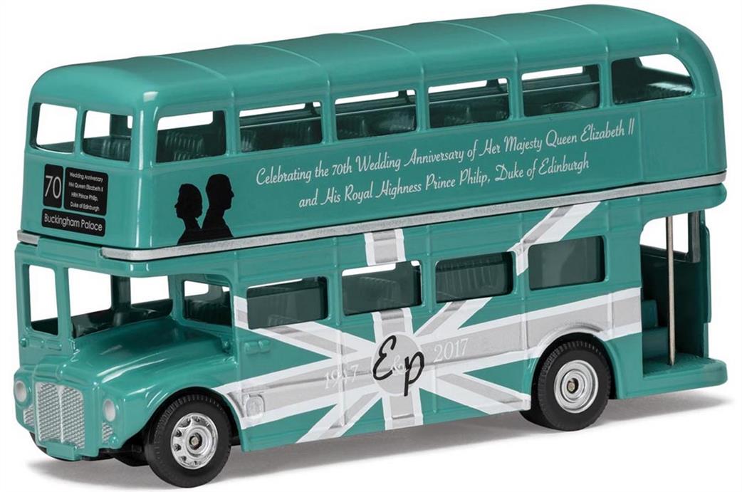 Corgi 1/50 CC82327 70th Anniversary of HM Queen Elizabeth II & HRH Prince Philip, Duke of Edinburgh - Routemaster