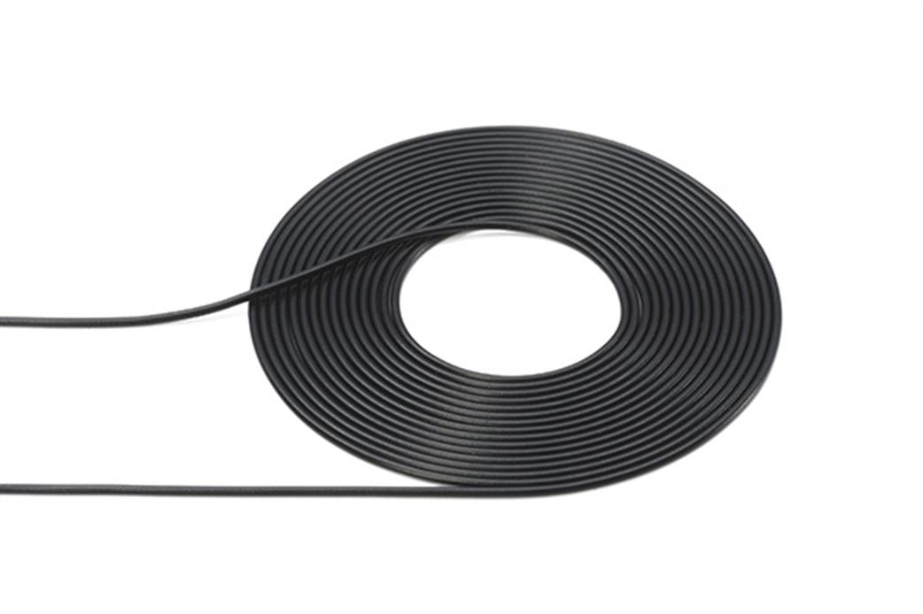 Tamiya  12676 Detail Cable 0.65mm Outer Diameter, Black