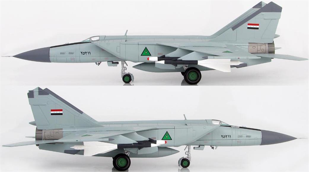 Hobby Master 1/72 HA5602NPQ MIG-25PDS Foxbat 25211 The Hornet Killer Lt. Zuhair Dawood Iraqi AF